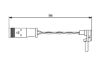 Warning Contact, brake pad wear MERCEDES-BENZ - 211 540 17 17