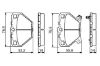 Brake Pad Set, disc brake TOYOTA - 04466 20090