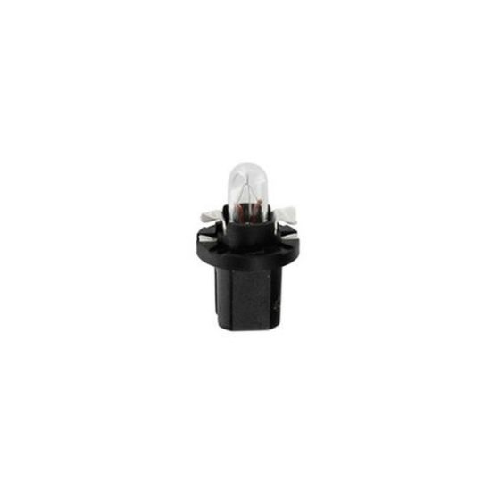 Bulb, interior light 1,2W B8,5d Black