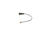Warning Contact, brake pad wear -