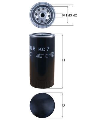 Fuel Filter P4107 - DAF