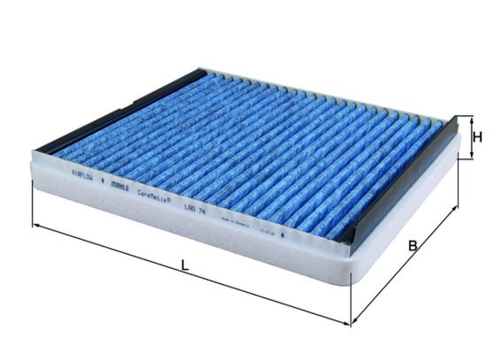 Filter, cabin air Opel  Astra F (AC Behr) 171804