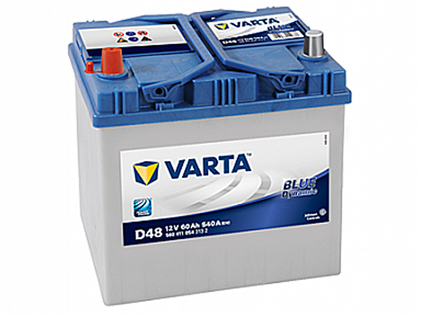 Starter Battery 60Ah 540A 232*173*225 + - BLUE dynamic