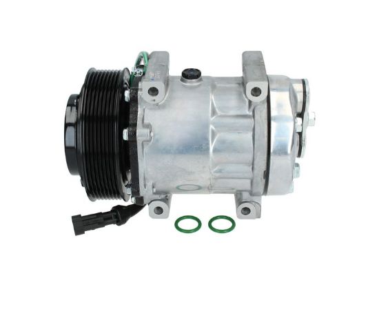 Compressor, air conditioning -