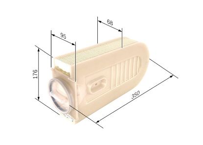 Air Filter MERCEDES-BENZ - 651 094 01 04 Air Filter MERCEDES-BENZ - 651 094 01 04
