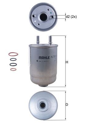 Fuel Filter RENAULT - 16 40 015 01R