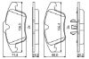Brake Pad Set, disc brake VOLVO - 30793107, FORD - 1 379 971