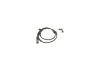 Warning Contact, brake pad wear -