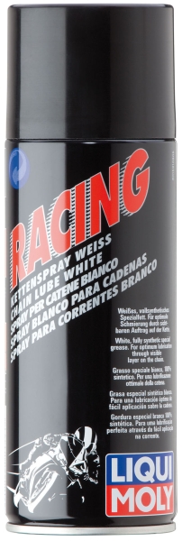 Chain Spray RACING valge siklikett 400ml