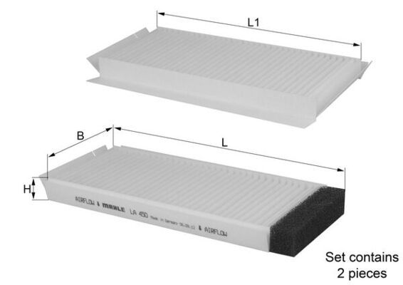 Filter, cabin air Mazda Filter, cabin air Mazda