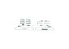 Accessory Kit, brake shoes -