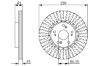 Brake Disc HONDA - 45251-TL1-G01