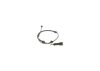 Warning Contact, brake pad wear -