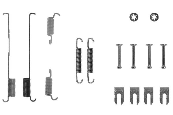 Accessory Kit, brake shoes -