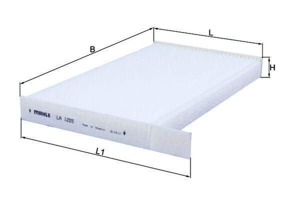 Filter, cabin air NISSAN - B78911FC0A