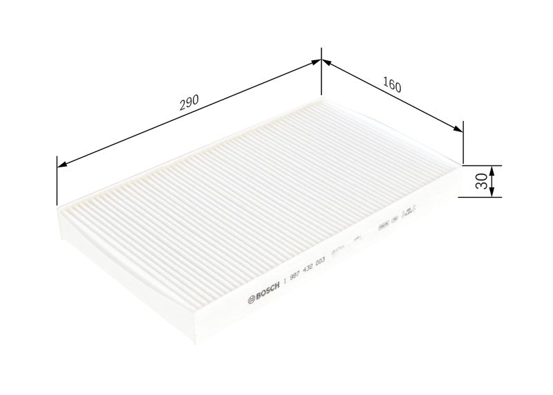 Filter, cabin air -
