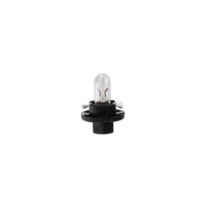 Bulb, instrument lighting 1,2W BX8,4d Black