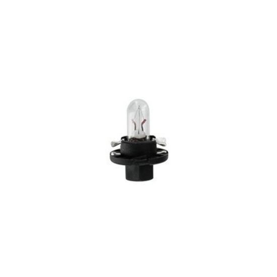 Bulb, instrument lighting 1,2W BX8,4d Black