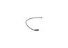 Warning Contact, brake pad wear -