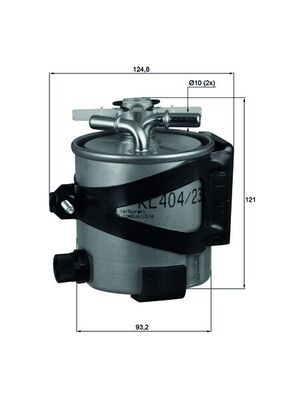 Fuel Filter RENAULT - 16 40 051 90R