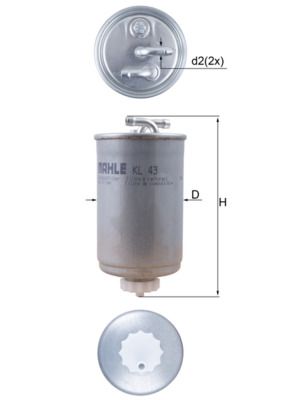 Fuel Filter FORD,LADA