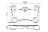 Brake Pad Set, disc brake VAG - 7L0 698 451 E