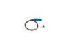 Warning Contact, brake pad wear -