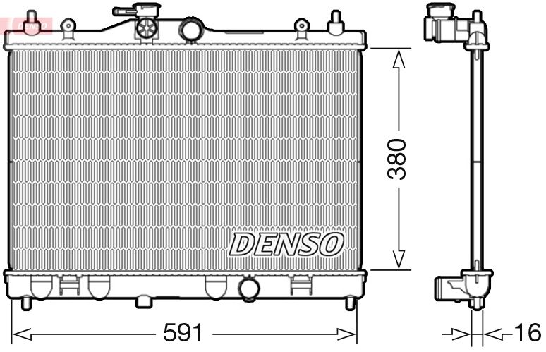 Radiator, engine cooling - Radiator, engine cooling -