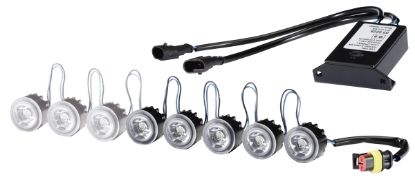 Daytime Running Light Set LEDayFlex 7xLED, 12/24V