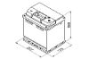 Starter Battery 54Ah 530A 207*175*190 - +