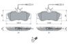 Brake Pad Set, disc brake -