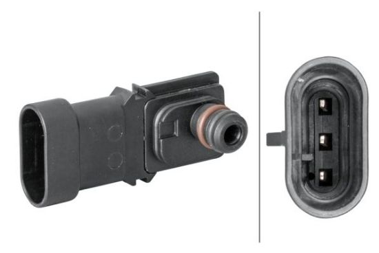 Sensor, boost pressure -