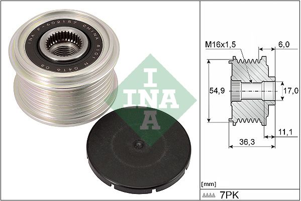 Alternator Freewheel Clutch - Alternator Freewheel Clutch -