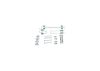 Accessory Kit, brake shoes -