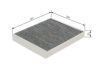 Filter, cabin air GENERAL MOTORS - 13356914