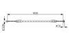 Cable Pull, parking brake -