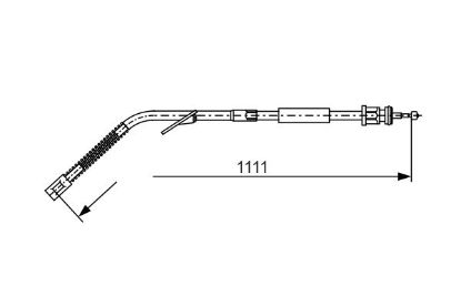 Cable Pull, parking brake -