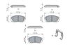 Brake Pad Set, disc brake KIA - 58101 3ZA10