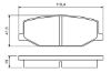 Brake Pad Set, disc brake -