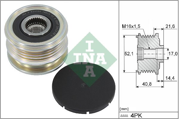 Alternator Freewheel Clutch - Alternator Freewheel Clutch -