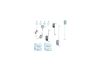 Accessory Kit, brake shoes -