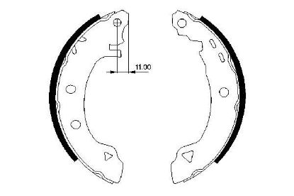 Brake Shoe Set -
