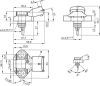 Sensor, fuel pressure 1789362 OPEL