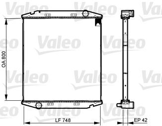 Core, radiator -