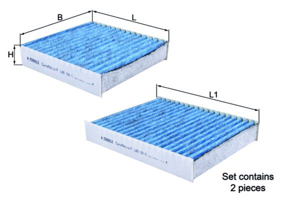 Filter, cabin air Citroen C3 II 647990