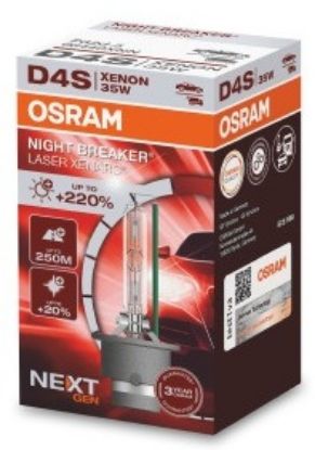 Bulb, spotlight D4S XENARC® Night Breaker Laser +200% 35W
