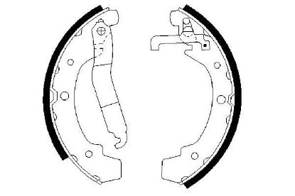 Brake Shoe Set -