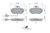 Brake Pad Set, disc brake VAG - 8E0 698 151 M
