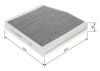 Filter, cabin air MERCEDES-BENZ - 246 830 01 18