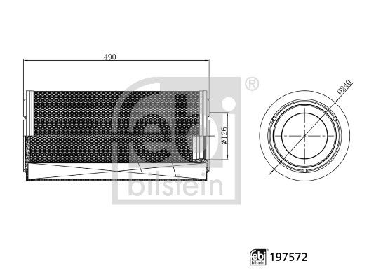 Air Filter Dennis 617121-1